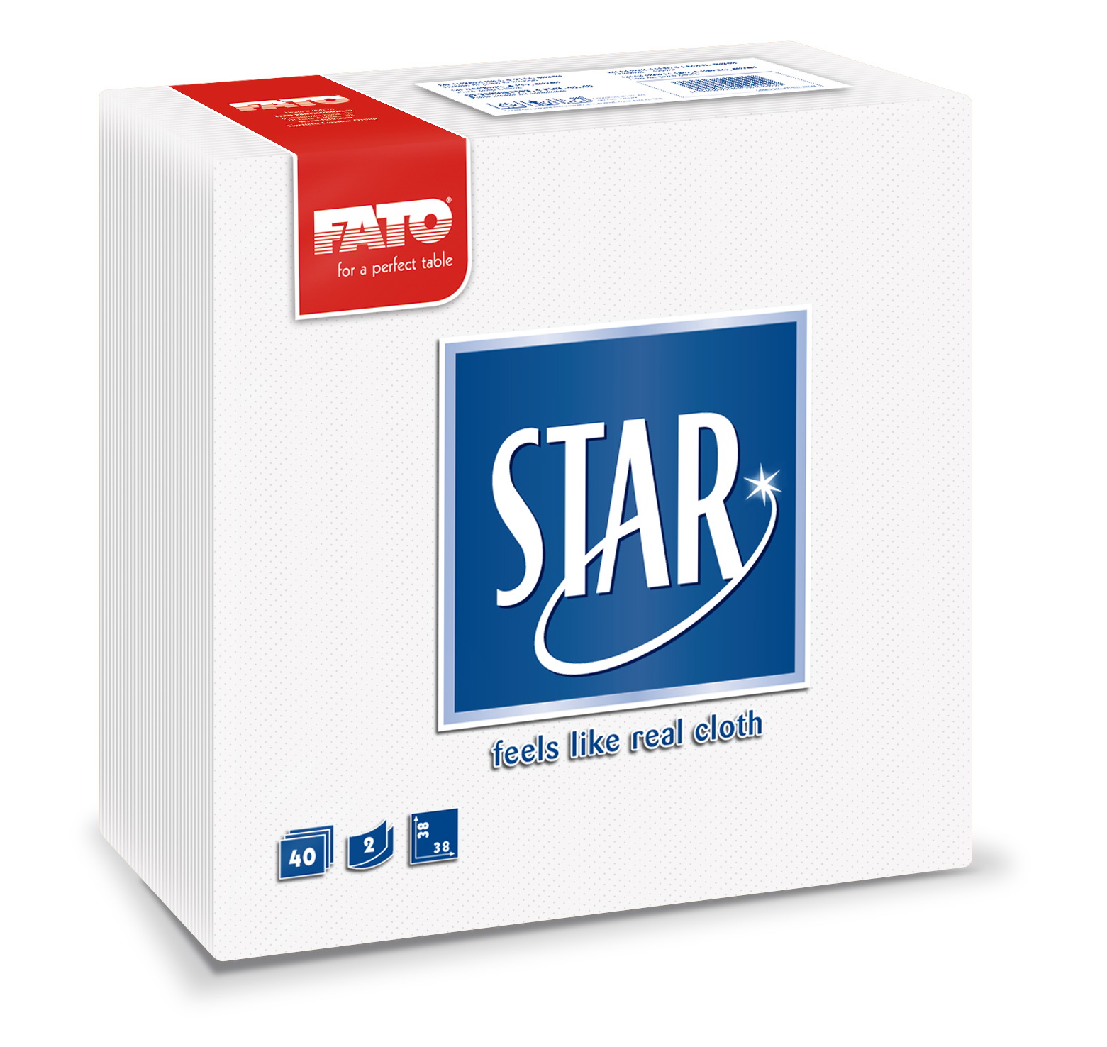 FATO STAR 38x38 BELA SALVETA 40/1 - PAK-30/1