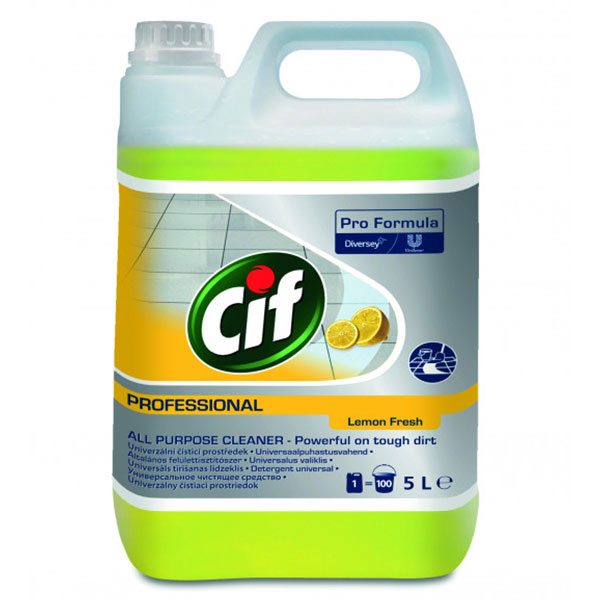 CIF PROFORMULA ALL PURPOSE CLEANER LEMON FRESH (5L) 